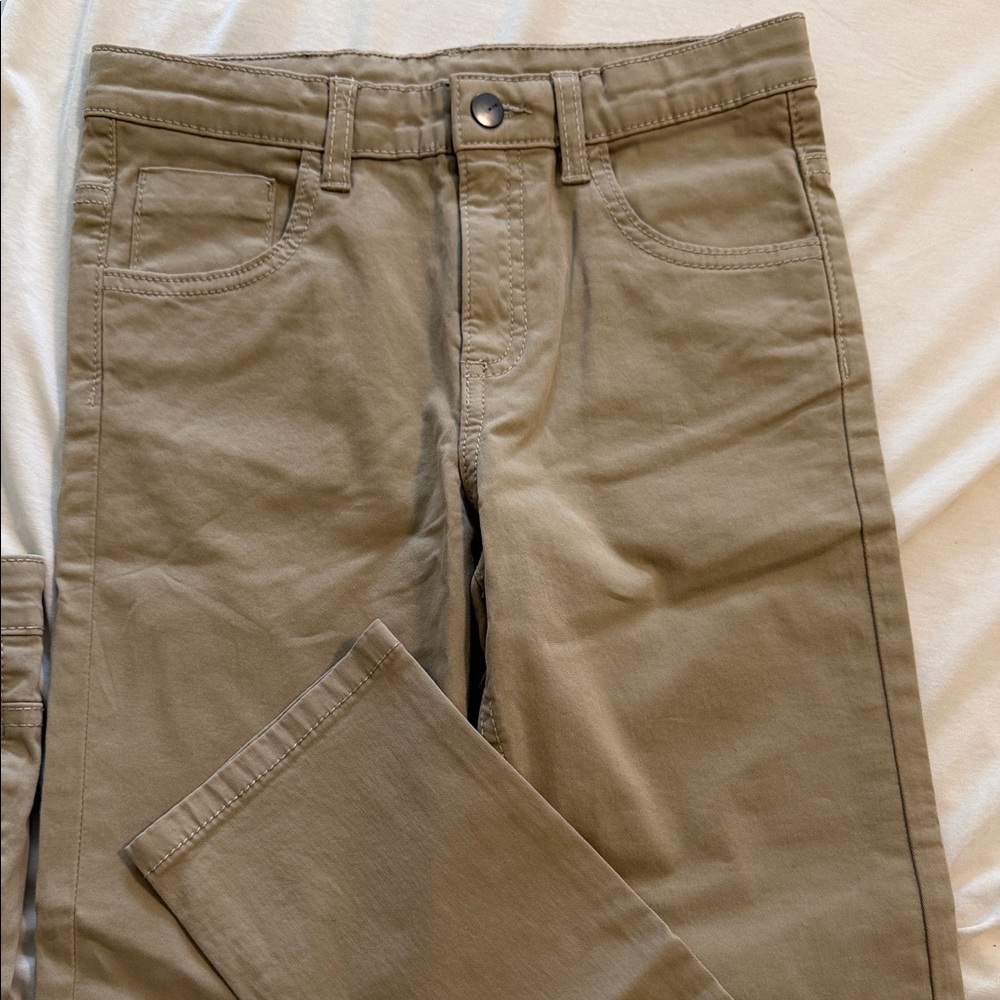 2 pairs of Mayoral khaki Chinos / Trousers NWOT